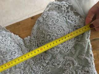 Vestido Rosa Clará Joya gris Talla 14 40/42