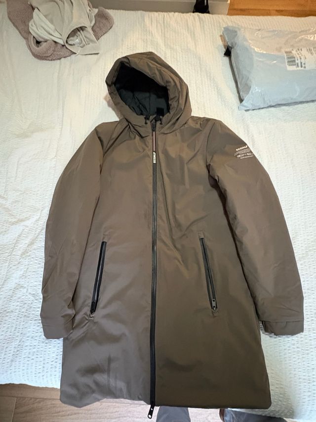 Abrigo Ecoalf Pasu Talla S Marrón