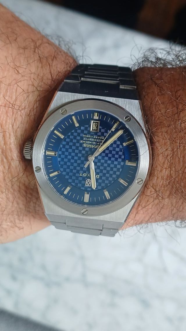 Reloj Duxot Dynasty Automático Azul