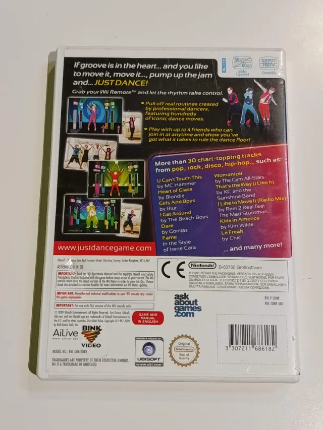 Lote 3 Juegos Wii Just Dance 2, 3 y 2015