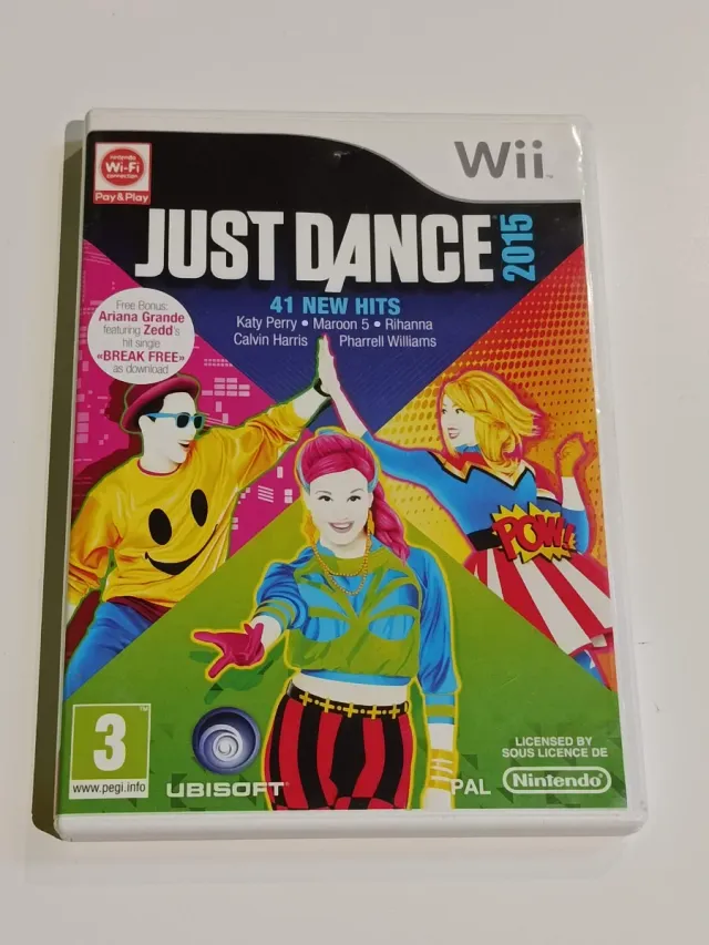 Lote 3 Juegos Wii Just Dance 2, 3 y 2015