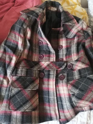 Chaqueta cuadros GREEN COAST Talla XL