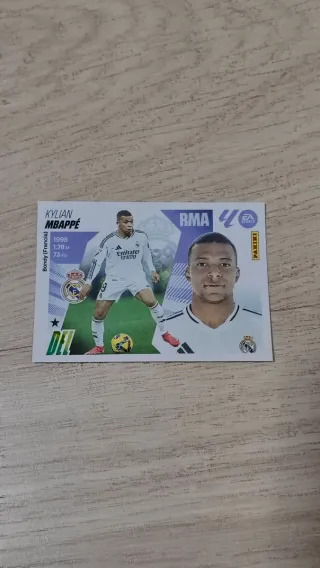 Cromo Panini Mbappé  25-26