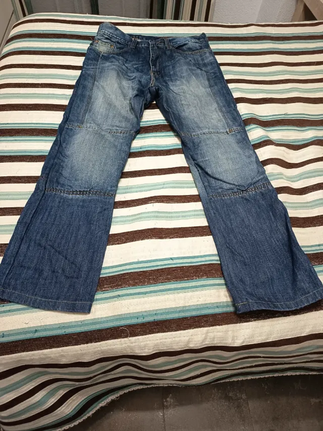 Pantalón vaquero motero hombre con protección XL