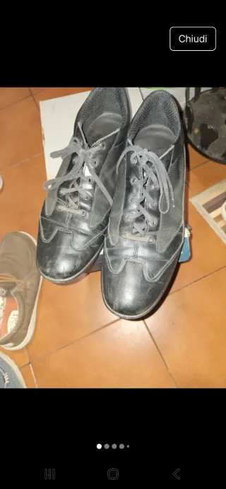 Scarpe uomo scamosciate marroni