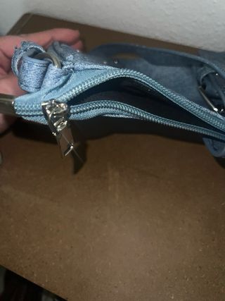 Borsetta effetto denim blu chic perfetta ogni look