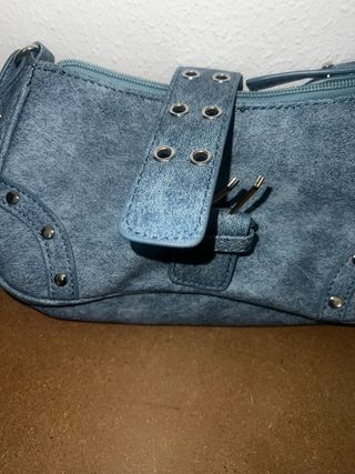 Borsetta effetto denim blu chic perfetta ogni look