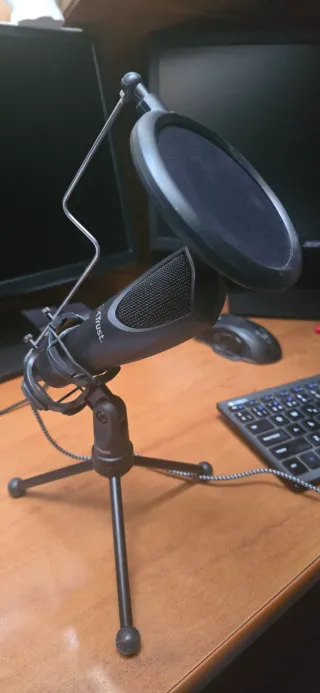 Micrófono Trust GX Negro