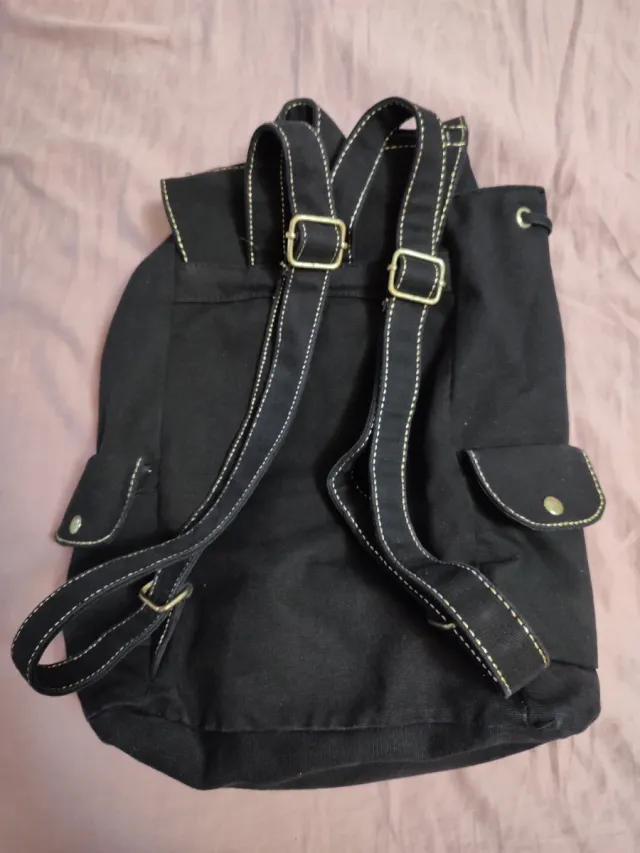 Zaino/Tracolla Nero Oro