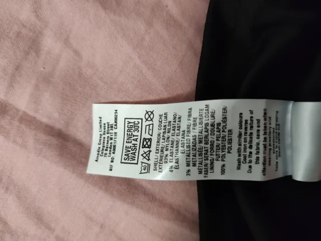 Zaino/Tracolla Nero Oro