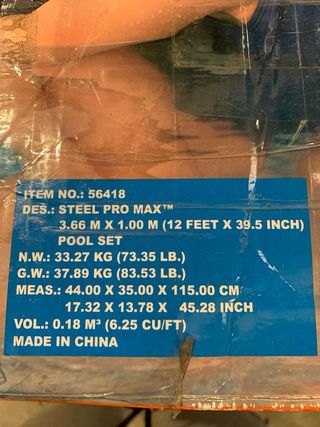 Estructura Piscina Bestway Steel Pro Max 56418