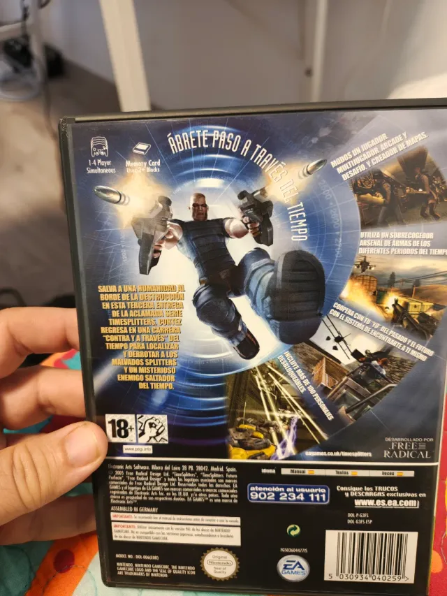 Timesplitters GameCube PAL ESP
