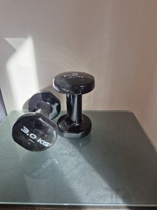 Juego de mancuernas ajustables
