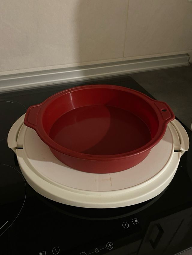 Lote 2 envases plástico bizcocho