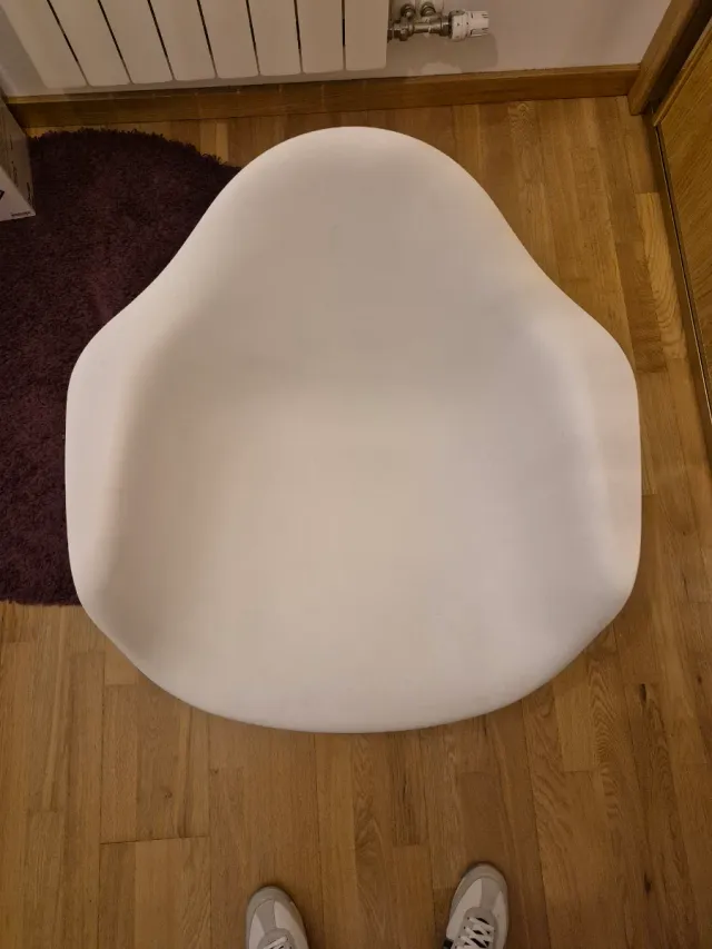 Silla Mecedora Diseño Blanco