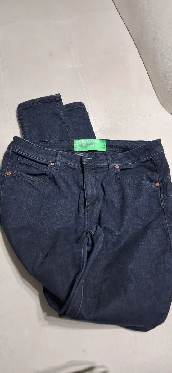 Calças United Colors of Benetton Azuis