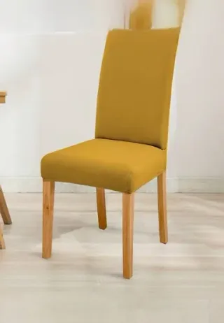 Dos Sillas de comedor color mostaza, 25€ cada una