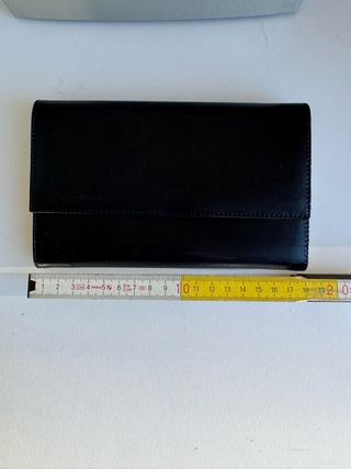 Portafoglio Nannini Pelle Blu Capiente