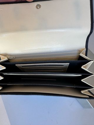 Portafoglio Nannini Pelle Blu Capiente