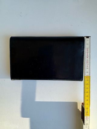 Portafoglio Nannini Pelle Blu Capiente