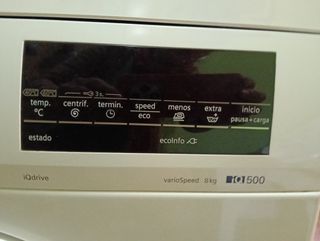 Lavadora Siemens iQdrive