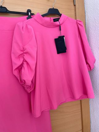 Conjunto Matilde Cano Falda y Blusa Talla 44