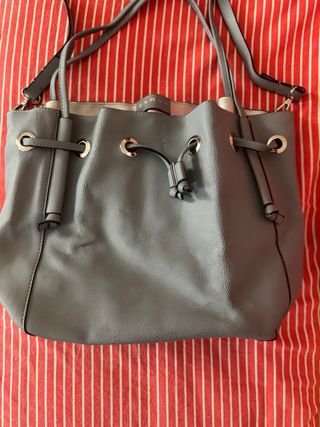 Borsa Zara Grigia Pastello