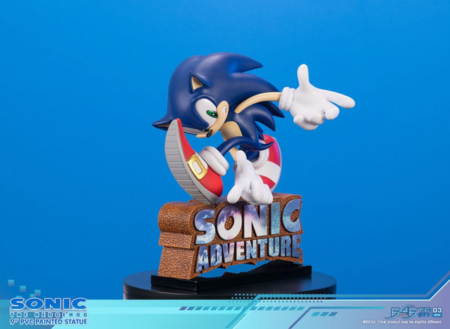 Figura Sonic Adventures - Sonic the Hedgehog Edición Estándar 21 cm