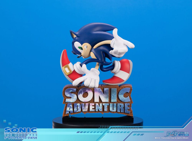 Figura Sonic Adventures - Sonic the Hedgehog Edición Estándar 21 cm