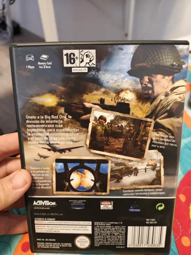 Call of Duty 2: Big Red One - GameCube PAL Spagna