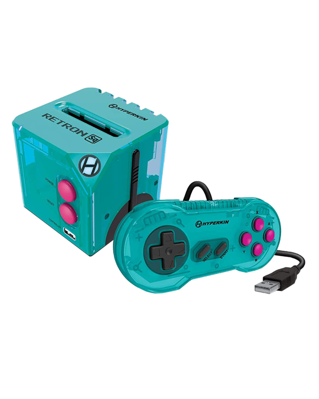 Consola Retron SQ Hyper Beach Azul para Juegos GameBoy (A/C