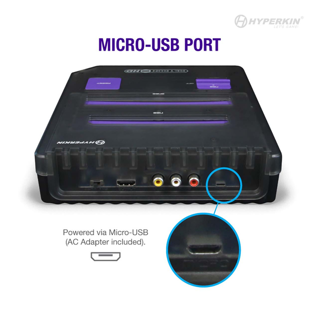 Consola RetroN 2 HD Gaming - Space Black