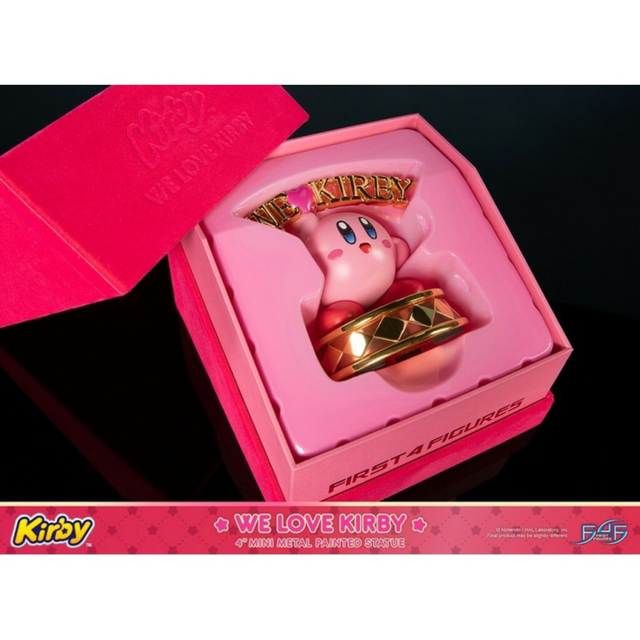 Figura Metálica Kirby We Love Kirby First 4 Figures