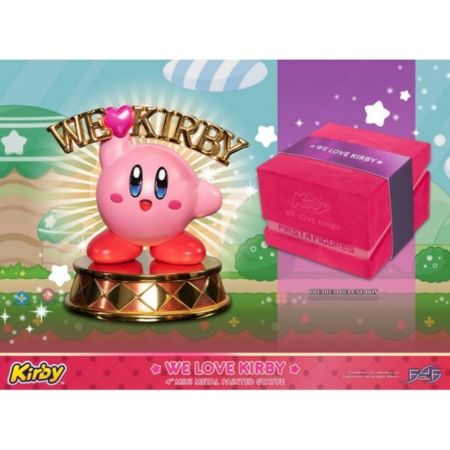 Figura Metálica Kirby We Love Kirby First 4 Figures
