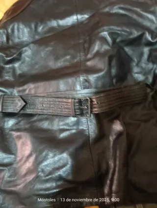 Chaqueta Belstaff Panther Piel Negra Talla L