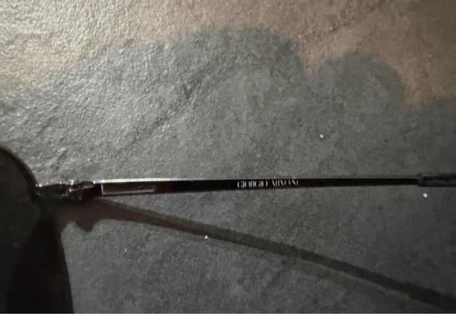 Occhiali da sole Giorgio Armani neri/grigi