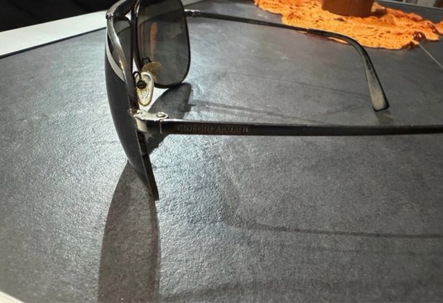 Occhiali da sole Giorgio Armani neri/grigi