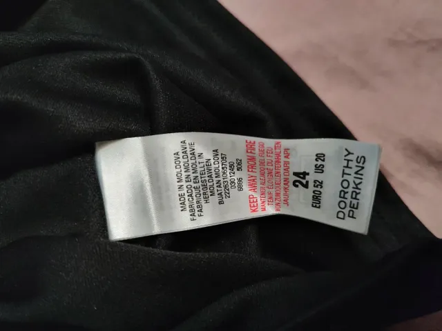 Vestito Dorothy Perkins Blu Scintillante Taglia XX