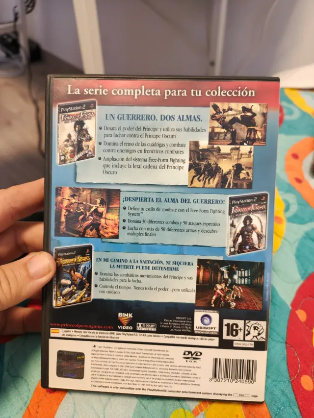 Trilogia Prince of Persia PS2 PAL Spagna