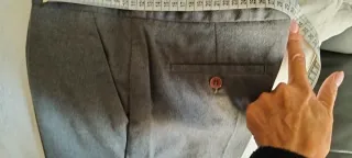 Pantalones grises Max Ariza mujer