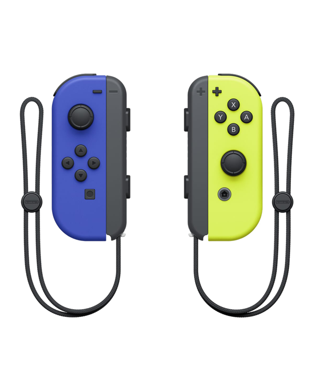 Mando Joy-Con - Azul / Amarillo Neon