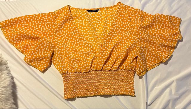 Top Veraniego Shein Estampado Flores