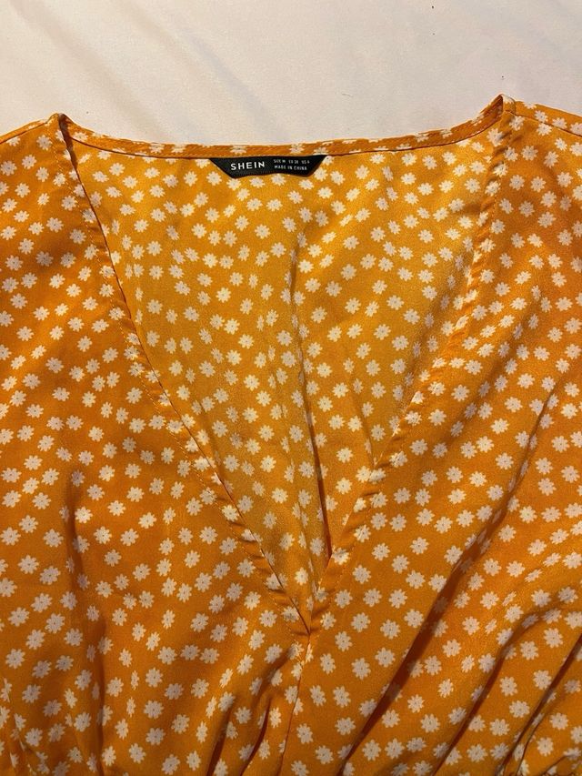 Top Veraniego Shein Estampado Flores