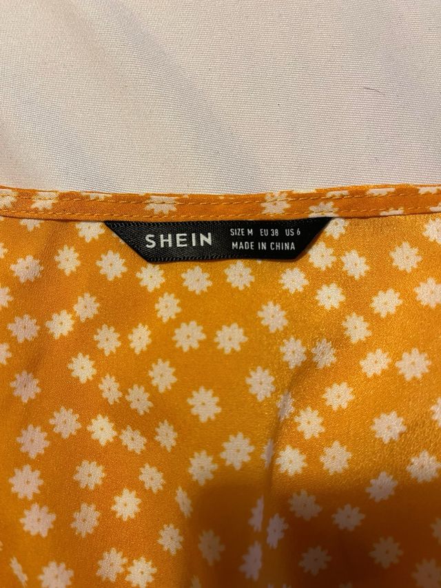 Top Veraniego Shein Estampado Flores