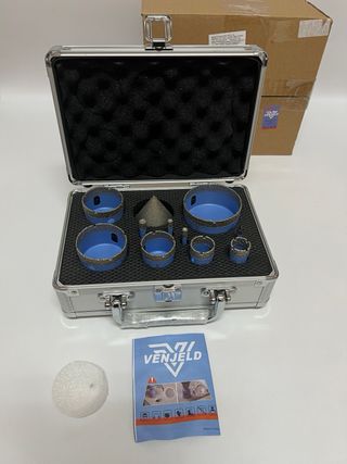 Set Brocas Diamantadas para Taladro