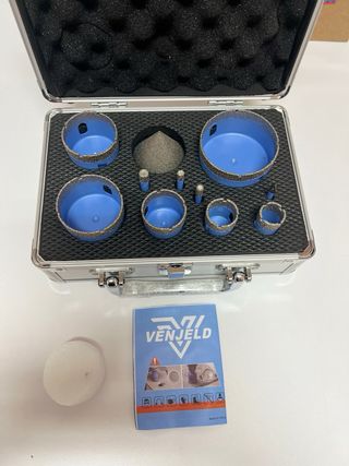 Set Brocas Diamantadas para Taladro