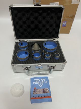 Set Brocas Diamantadas para Taladro