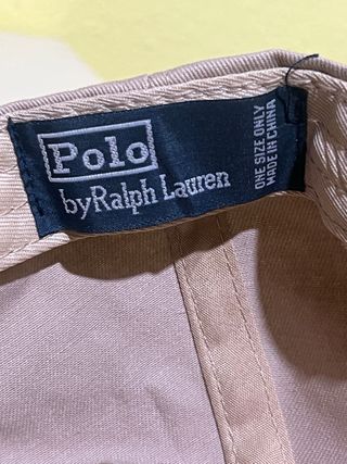 Gorra Polo Ralph Lauren Beige