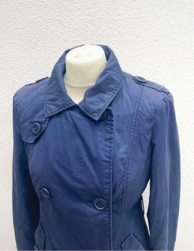 Chaqueta Stradivarius Azul Marino Talla S