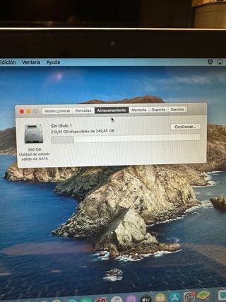 MacBook Pro 2012 Plata